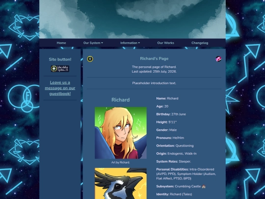 memberspaces/r/richard screenshot