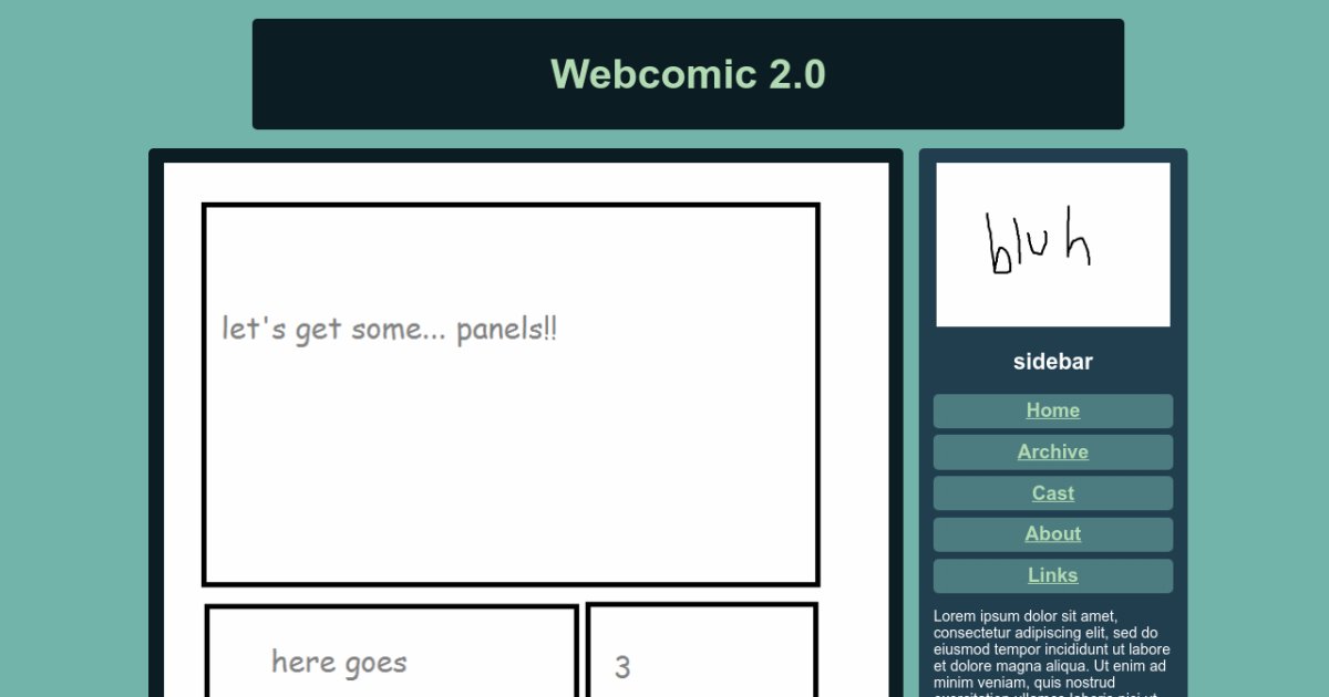 webcomic test 2.0