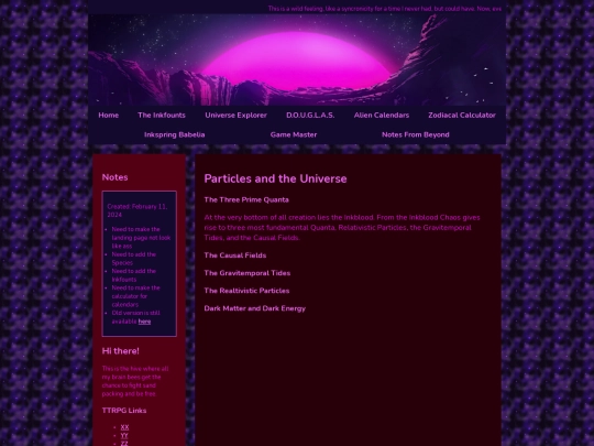 Game Master/Rule Sheets/Particles screenshot