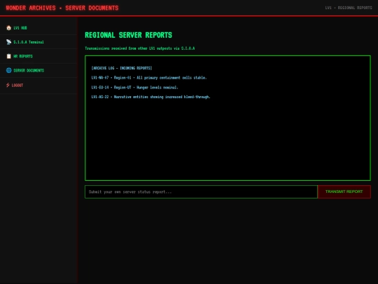 Lv1/servers screenshot