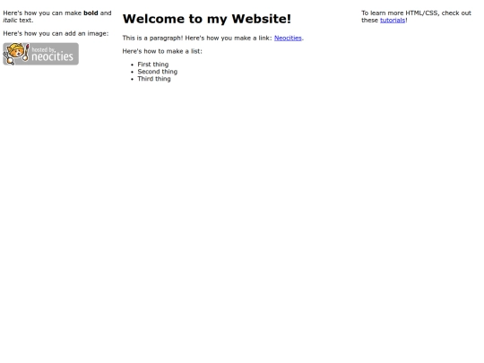 index screenshot