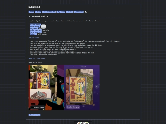 profile screenshot