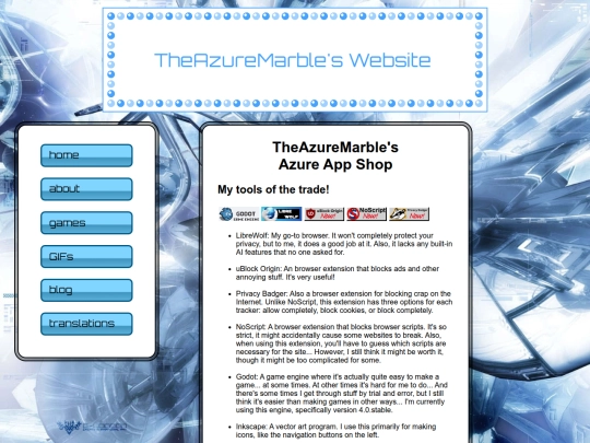 buttons screenshot