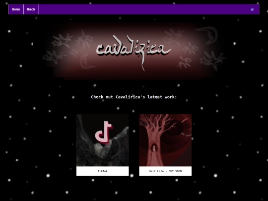 musicians/cavalirica screenshot