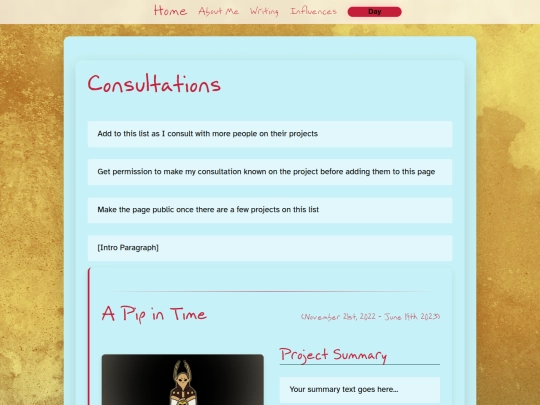 pages/consultations screenshot