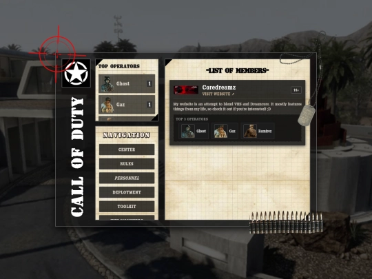 Members screenshot
