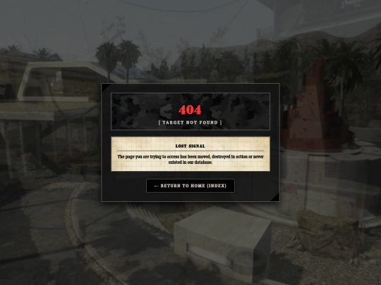not_found screenshot