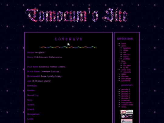 ocs/eidolonsandeudaimonia/lovewave screenshot