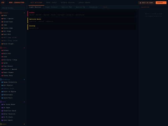ff-character-editor screenshot