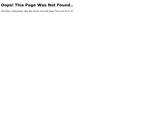 not_found screenshot