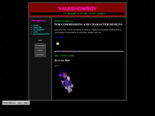 TOS screenshot
