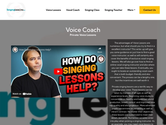 voice-coach screenshot