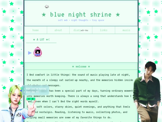 diary screenshot