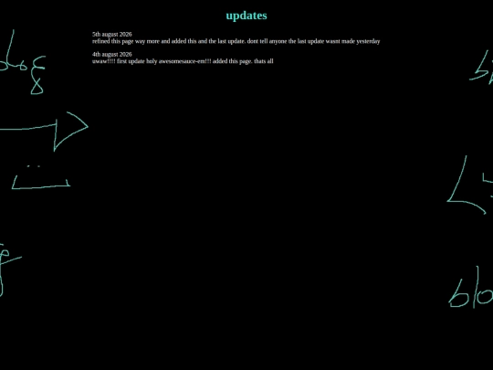 updates screenshot