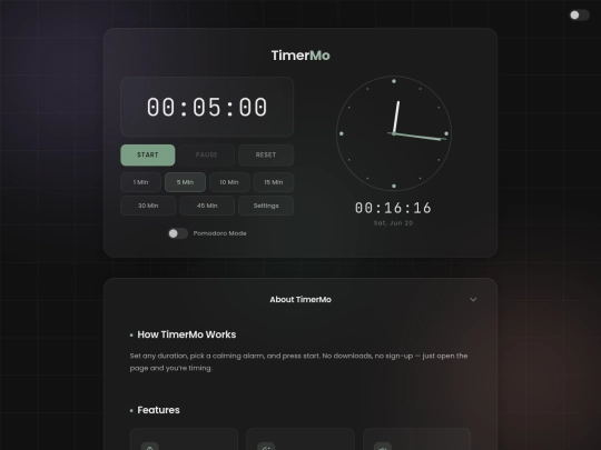 timer screenshot