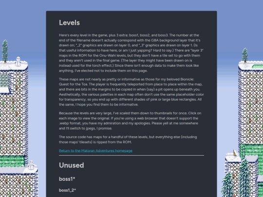 matadv/levels screenshot