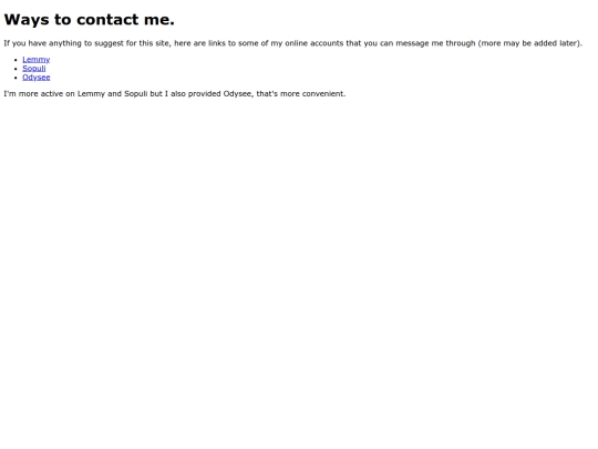 contact screenshot
