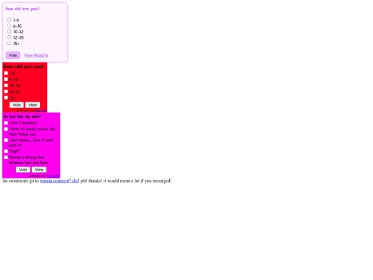 poll screenshot