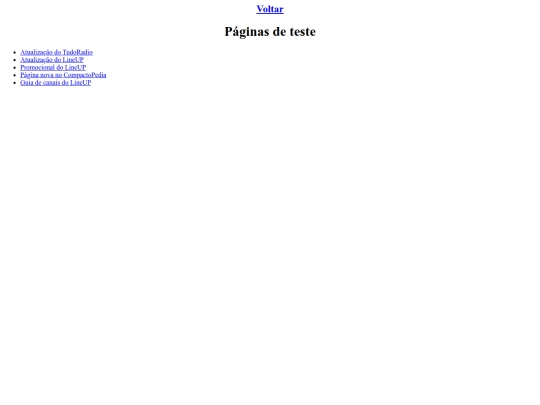 testes screenshot