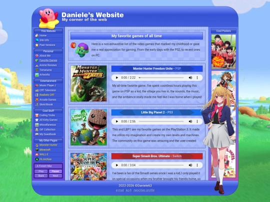 favorite_games screenshot