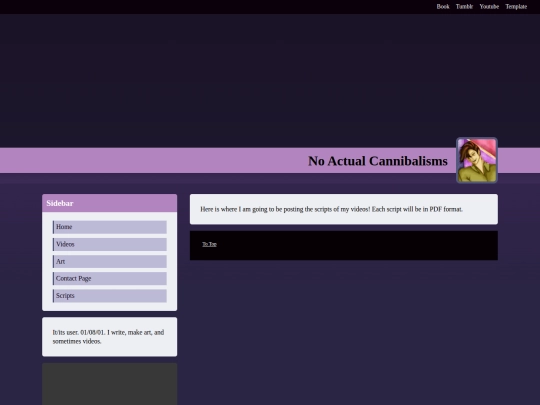 Scripts screenshot