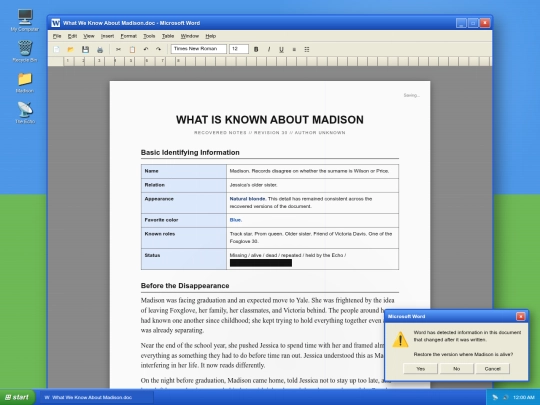 Madison screenshot