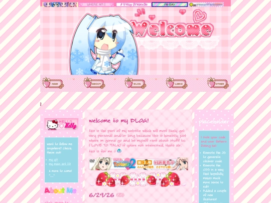 blog screenshot