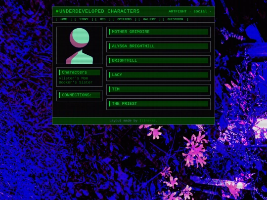 characters/Underdeveloped screenshot