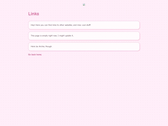 links screenshot