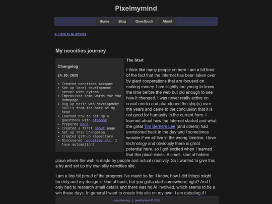 neocities screenshot