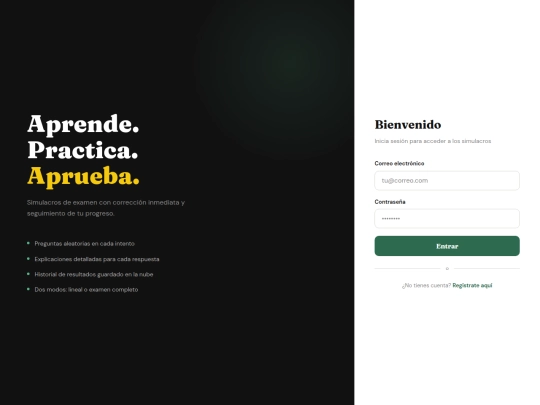 ACADI/mail/simulacro_v2 screenshot