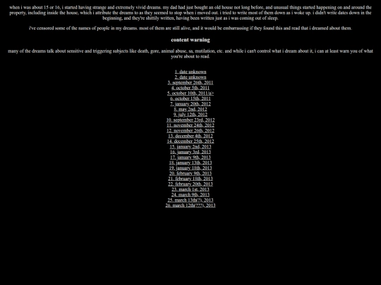 dreamdiary/ddindex screenshot