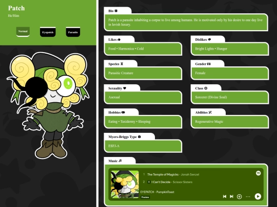 profile/Tabletop/patch screenshot