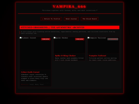 projects screenshot