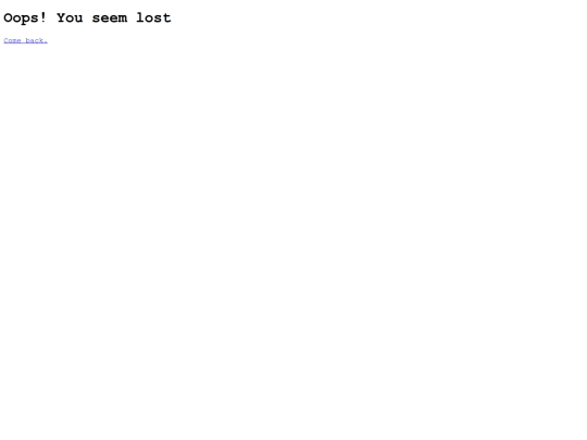 not_found screenshot