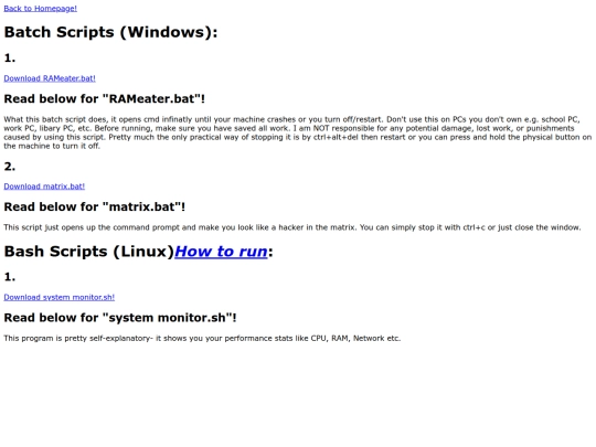 batchfiles screenshot