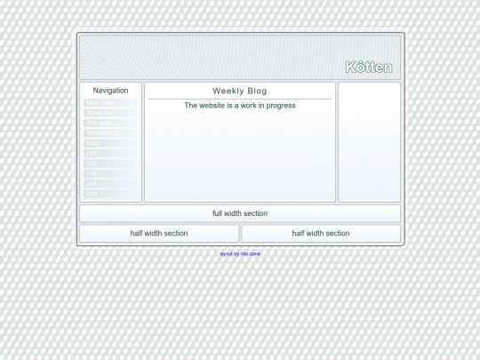 Blog screenshot