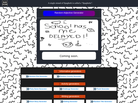 adjective screenshot