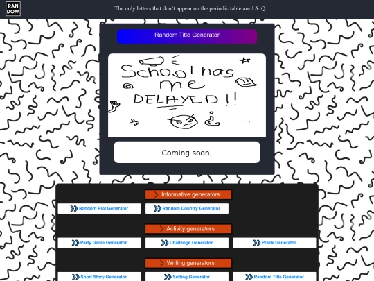 title screenshot