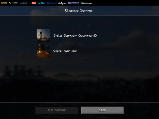 minecraft/servers screenshot
