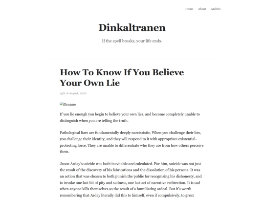 posts/HowToKnowIfYouBelieveYourOwnLie screenshot
