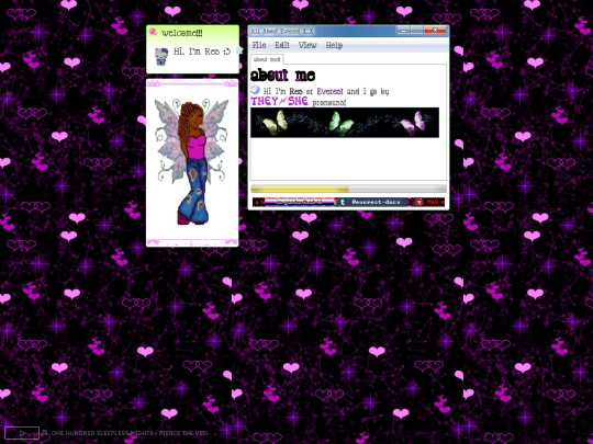 about-me screenshot