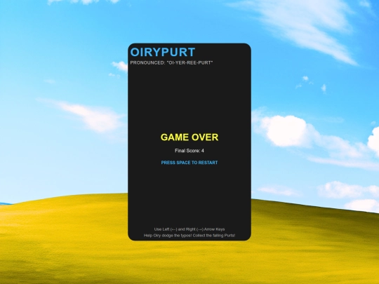 oiry screenshot