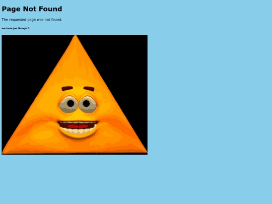 not_found screenshot