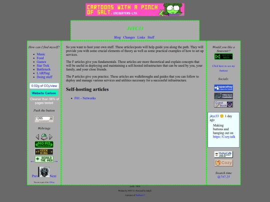 self-hosting screenshot
