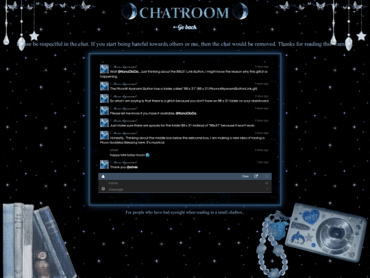 chatroom screenshot