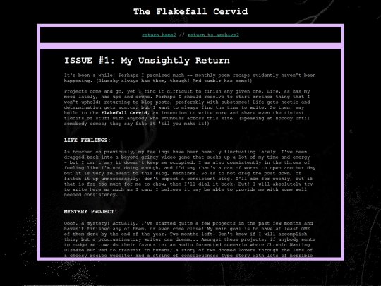 flakefallsite/cervidae/cervid1 screenshot