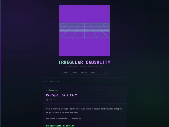 test screenshot