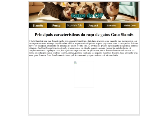 sitegatos/Siames screenshot