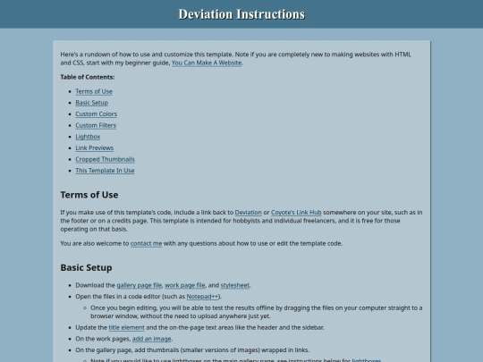 projects/templates/deviation-instructions screenshot